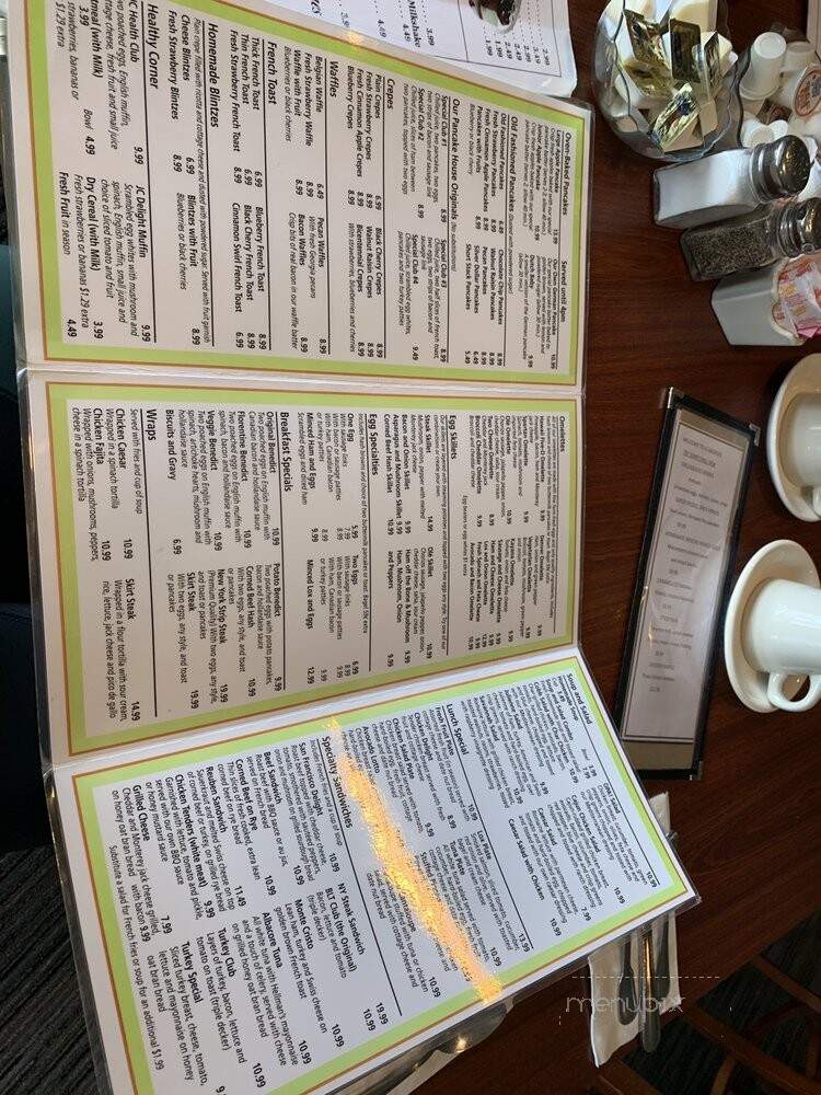 J C Georges - Countryside, IL menu_pic