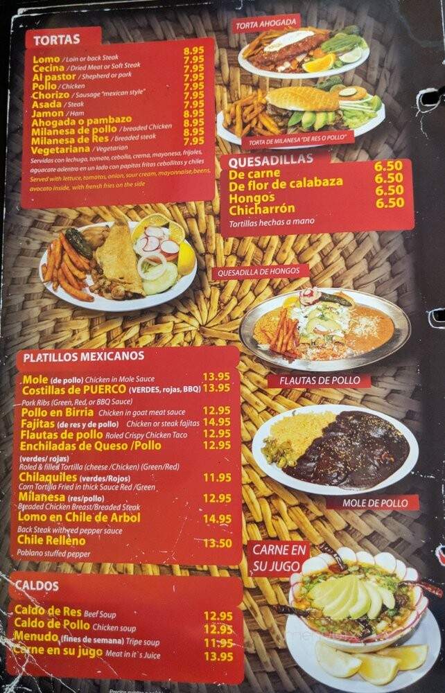 Jessica's Restaurant - Chicago, IL menu_pic