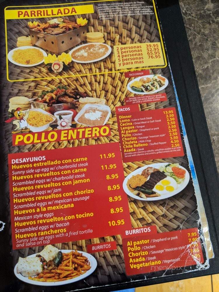 Jessica's Restaurant - Chicago, IL menu_pic