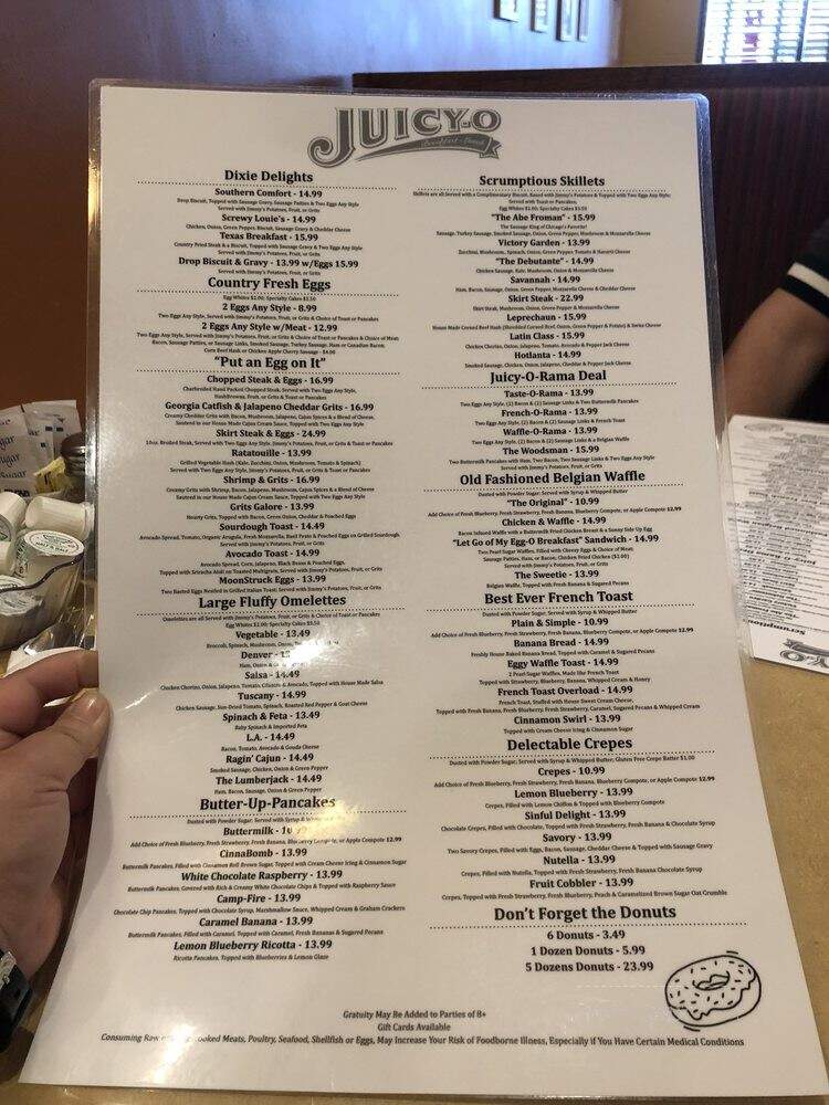 Juicy-O - Downers Grove, IL menu_pic
