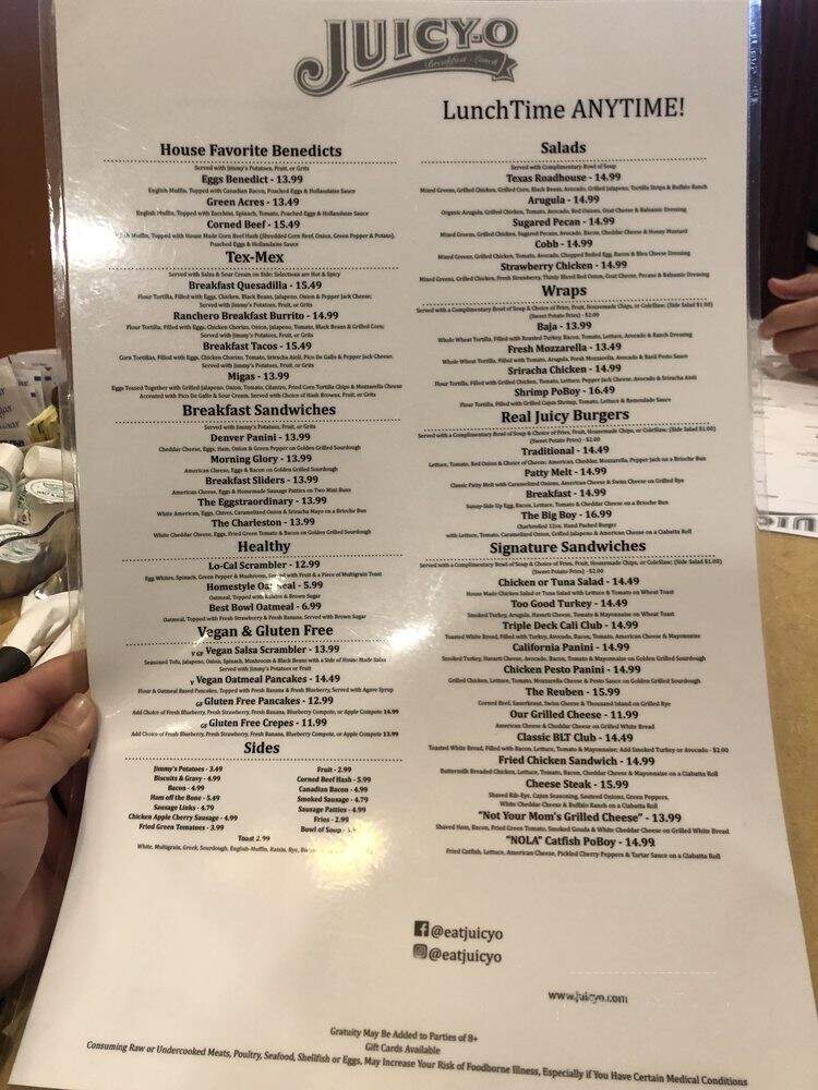 Juicy-O - Downers Grove, IL menu_pic