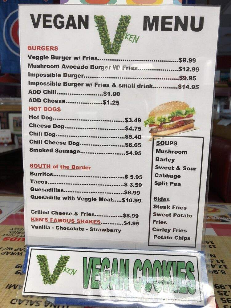Ken's Diner & Grill - Skokie, IL menu_pic