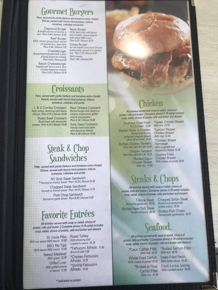 L & G Restaurant - Chicago, IL menu_pic
