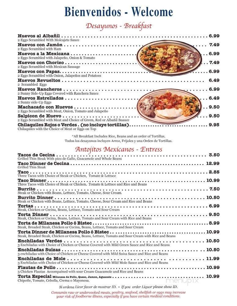 La Condesa Two - Chicago, IL menu_pic