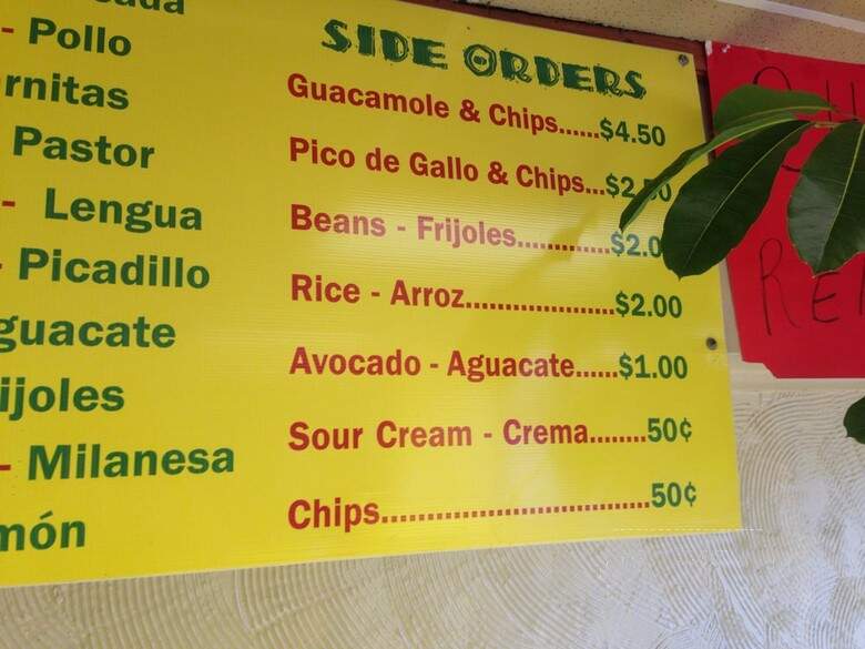 La Fiesta Restaurant - Chicago, IL menu_pic