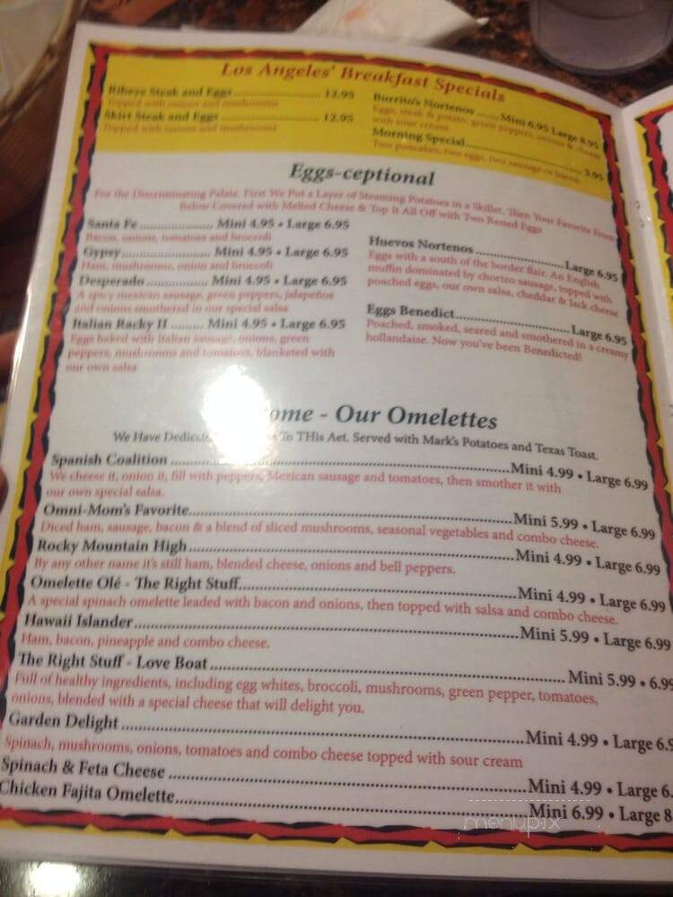 La Hacienda II - Richton Park, IL menu_pic