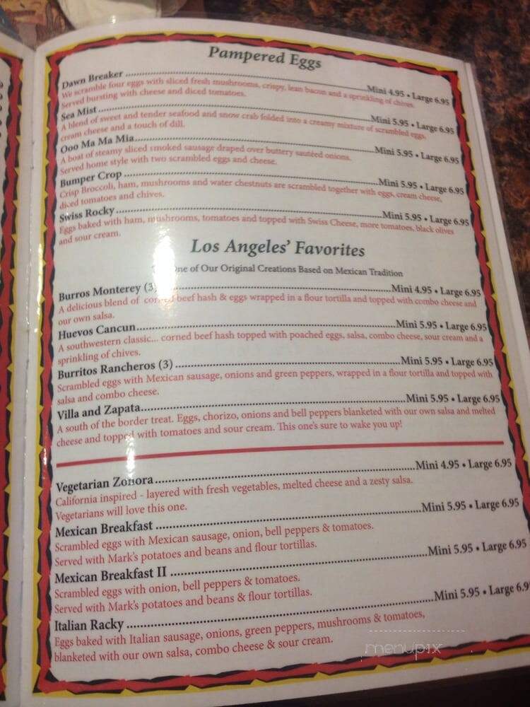 La Hacienda II - Richton Park, IL menu_pic