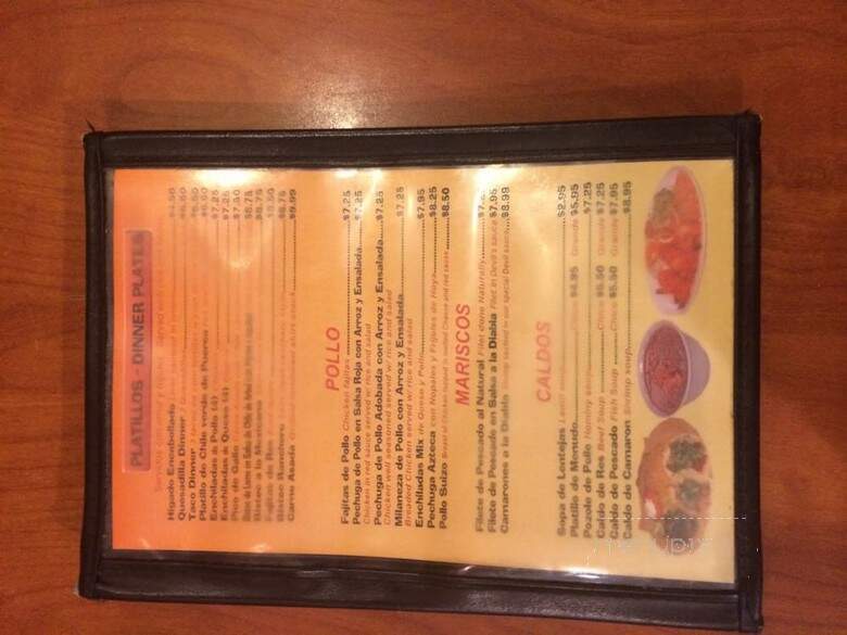 La Haciendita - Chicago, IL menu_pic