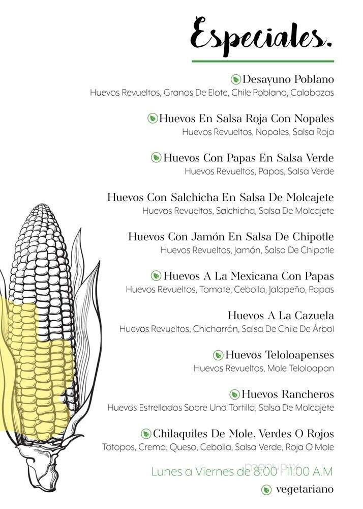 La Quebrada Restaurant - Chicago, IL menu_pic