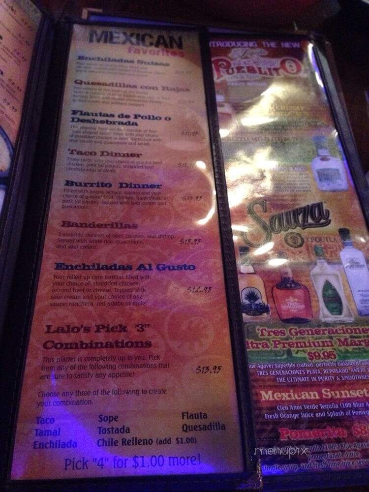Lalo's Restaurant - Schaumburg, IL menu_pic