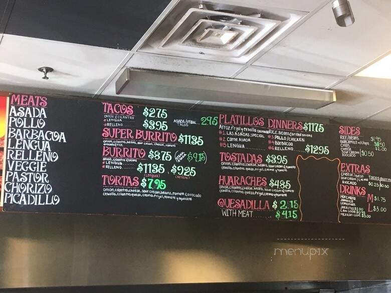 Las Asadas - Des Plaines, IL menu_pic