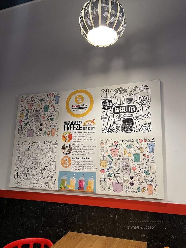 Liquid Fusion - Northbrook, IL menu_pic