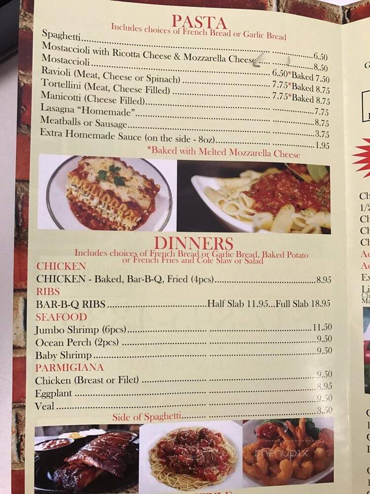 Little Sicily Pizzeria - Schaumburg, IL menu_pic
