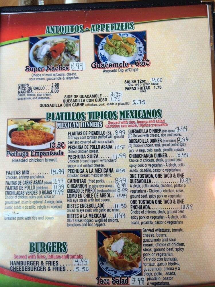 Los Arcos - Chicago, IL menu_pic