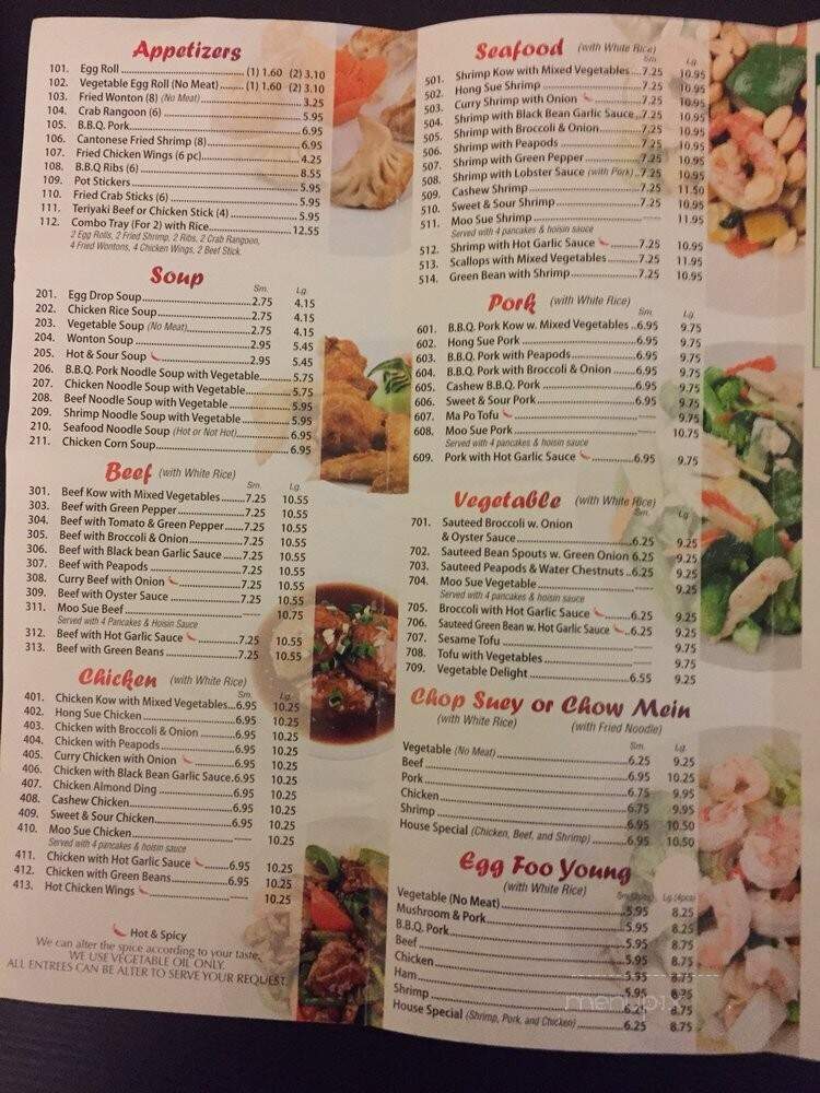 Lo's China Chef - Chicago, IL menu_pic
