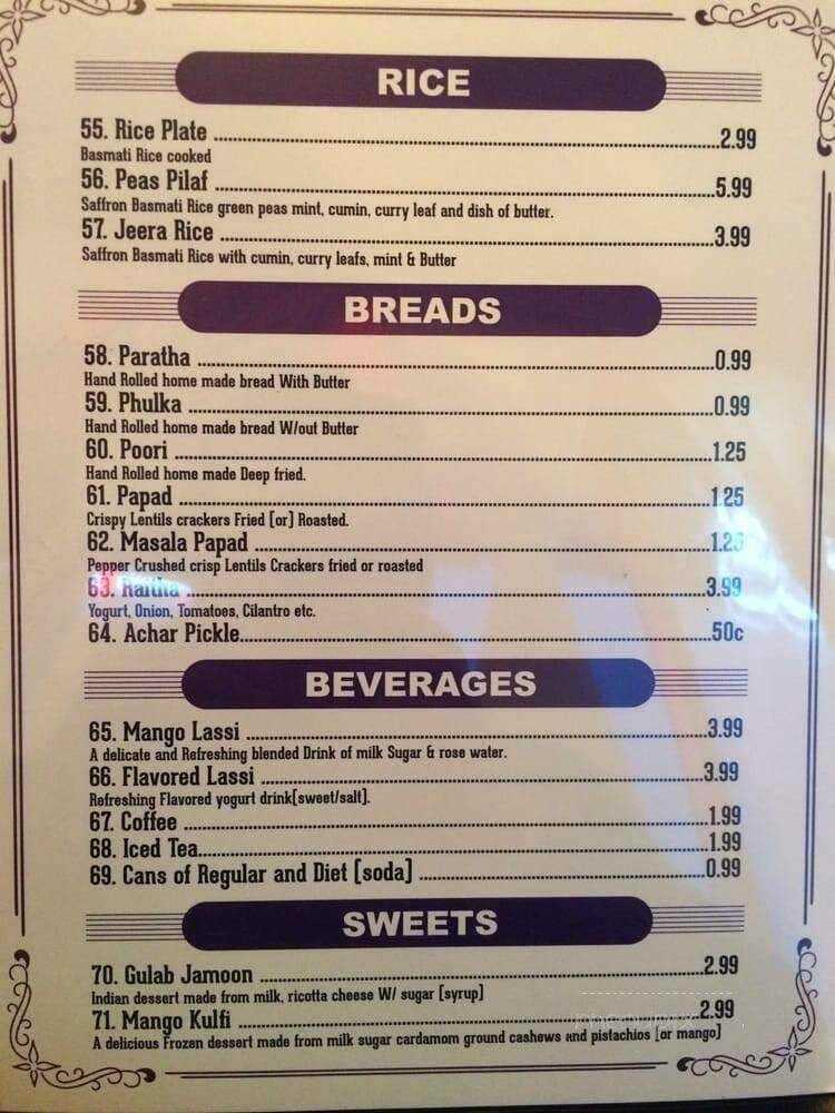 Luzzat - Chicago, IL menu_pic