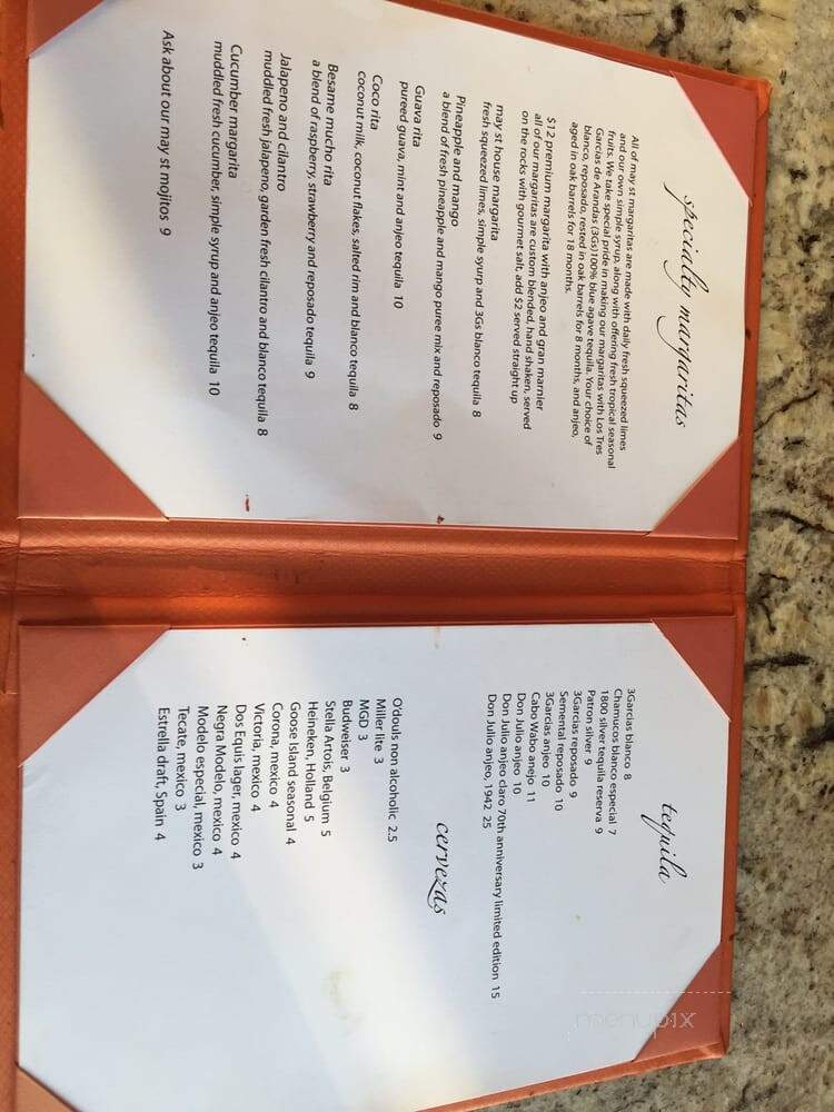 May St Cafe - Chicago, IL menu_pic