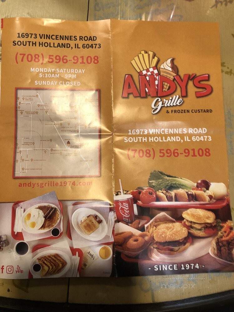 Andy's Grill & Frozen Custard - South Holland, IL