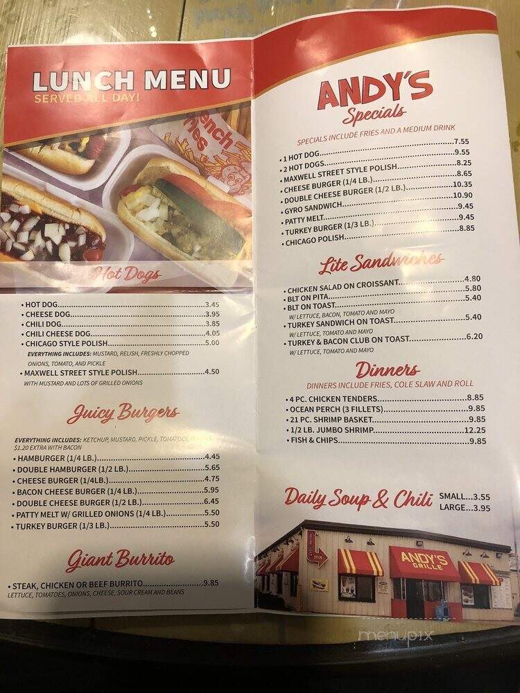 Andy's Grill & Frozen Custard - South Holland, IL