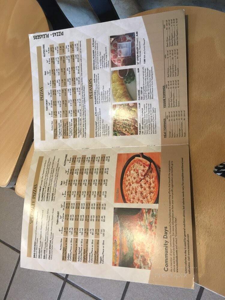 Monical's Pizza - Bloomington, IL menu_pic