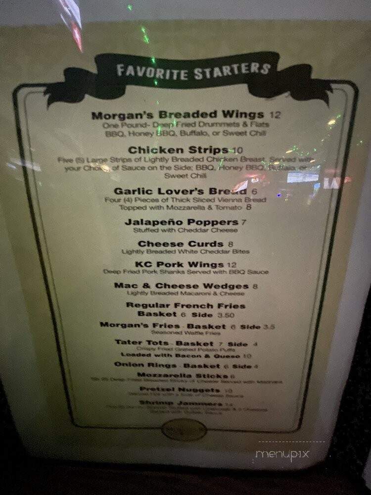 Morgan's - Libertyville, IL menu_pic
