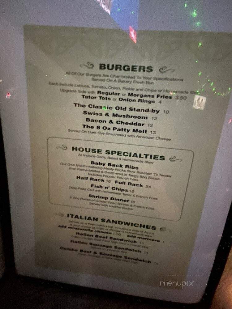 Morgan's - Libertyville, IL menu_pic