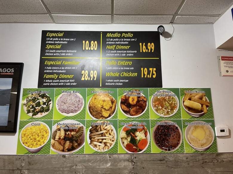 Mr Pollo - Chicago, IL menu_pic