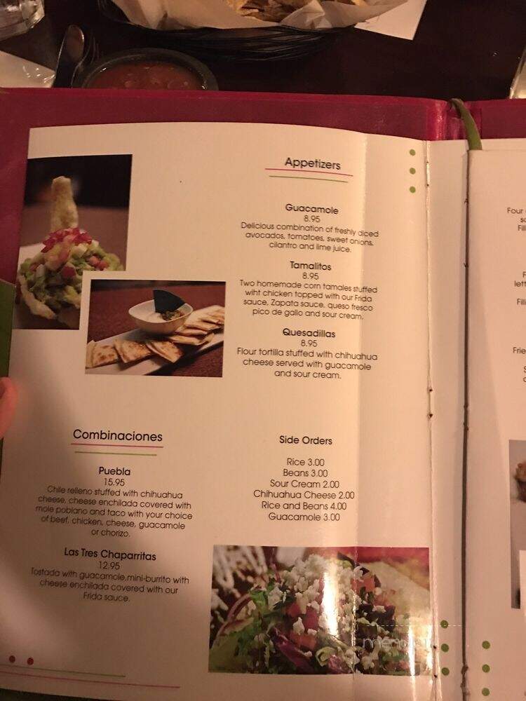 New Rebozo Mexican Restaurant - Oak Park, IL menu_pic