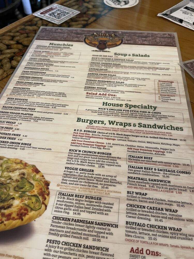 Nick's Pizza & Pub - Elgin, IL