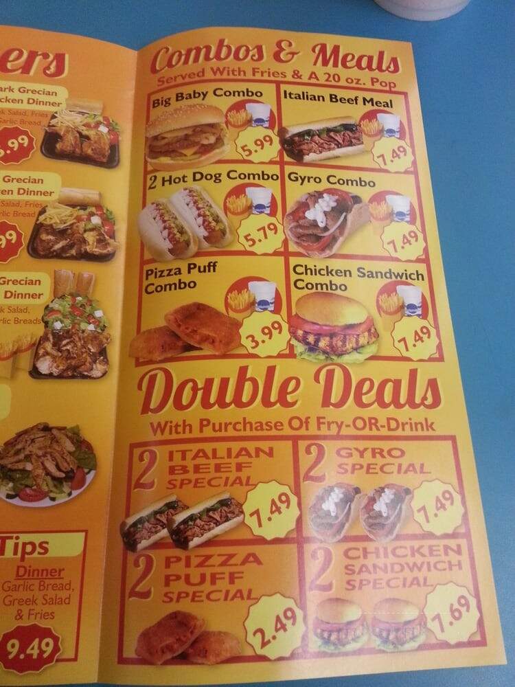 Nickys - Chicago, IL menu_pic