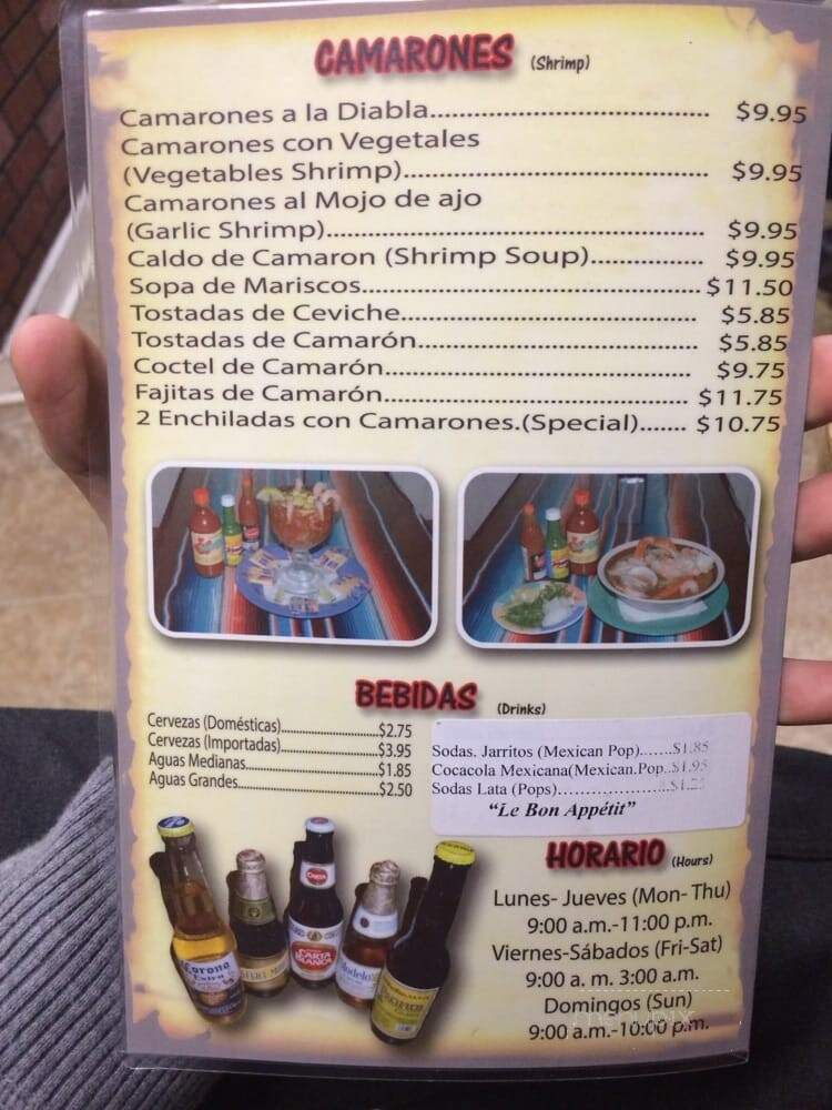 Original Tacos - Palatine, IL menu_pic