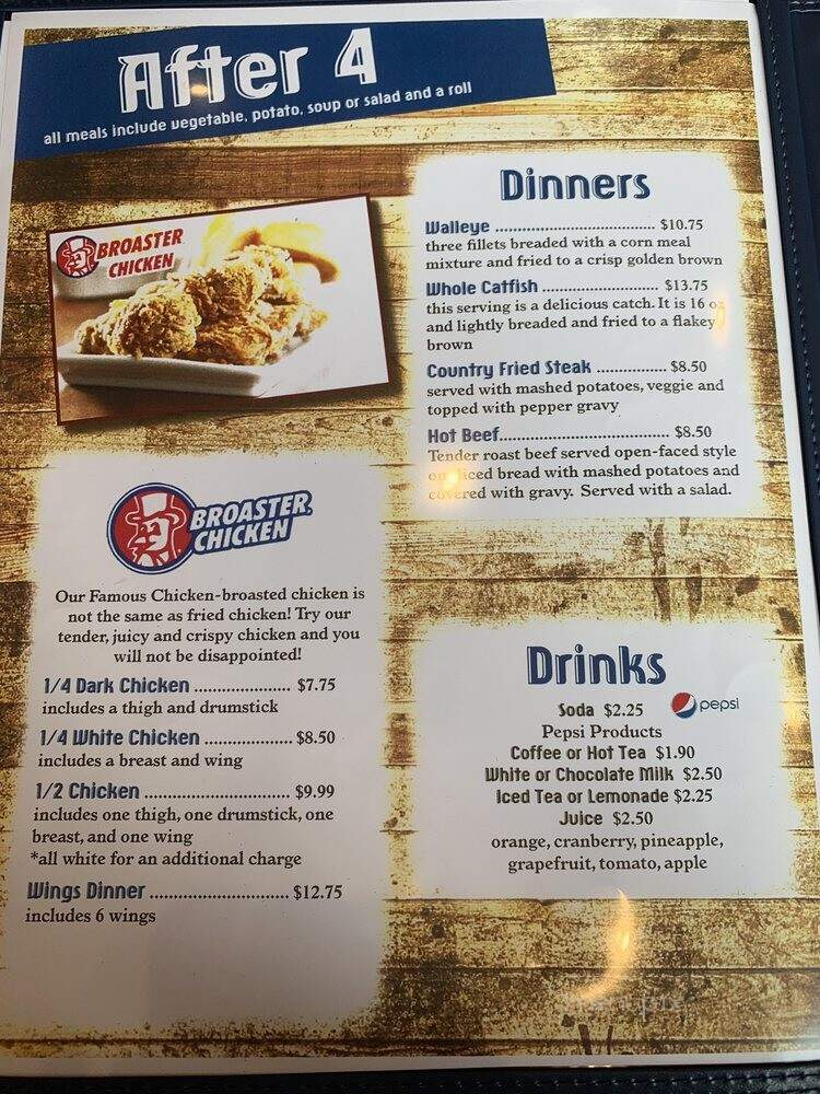 Park View - Bloomington, IL menu_pic