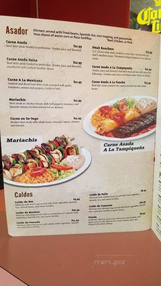 Pepe's Mexican Restaurant - Countryside, IL menu_pic
