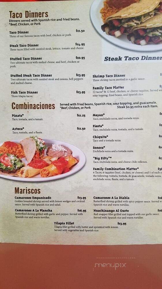Pepe's Mexican Restaurant - Countryside, IL menu_pic