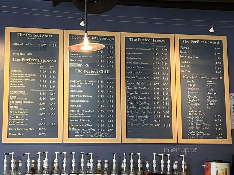 Perfect Blend - Highland Park, IL menu_pic