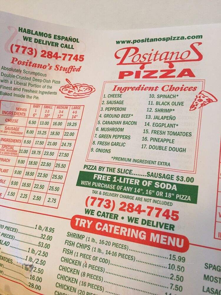 Positanos Pizza - Chicago, IL