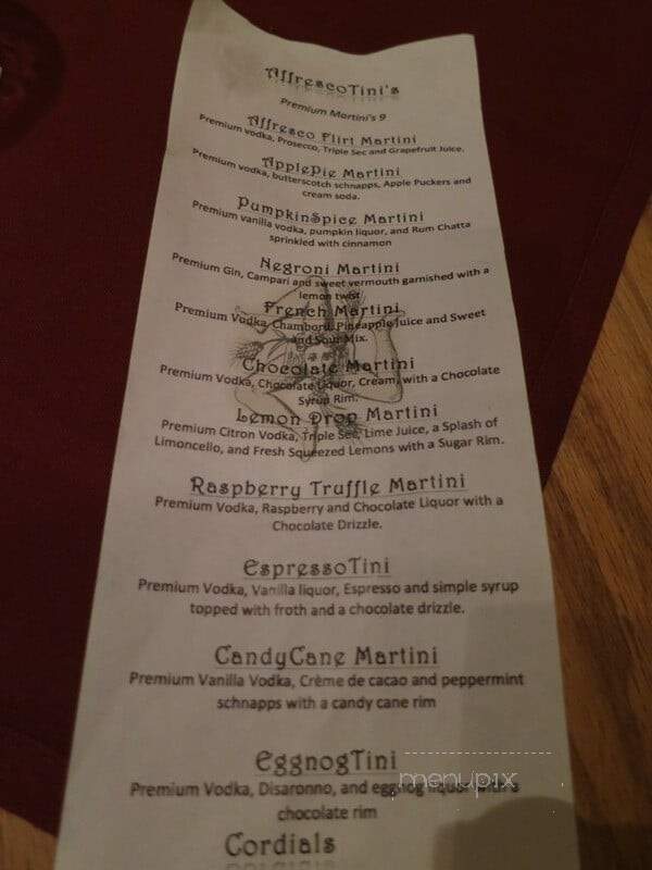Assresco - Park Ridge, IL menu_pic