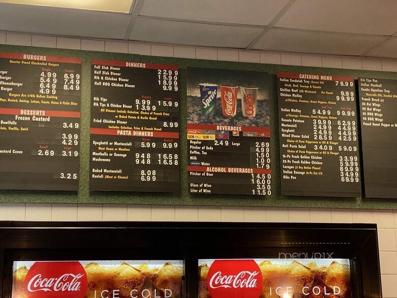 Ricobene's Pizzeria - Chicago, IL menu_pic