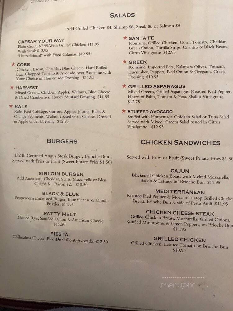 Ridgeview Restaurant - Wilmette, IL menu_pic