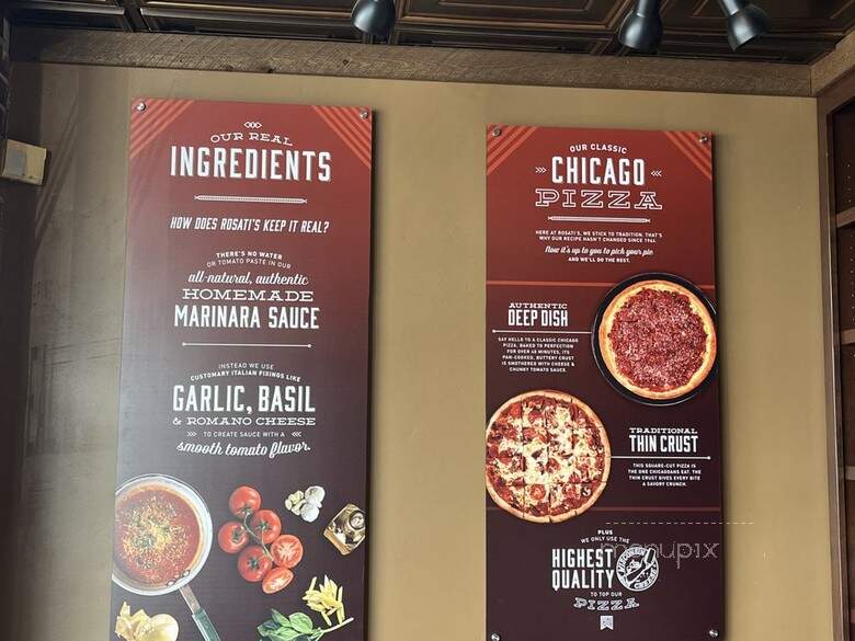 Rosati's Pizza - Hanover Park, IL menu_pic