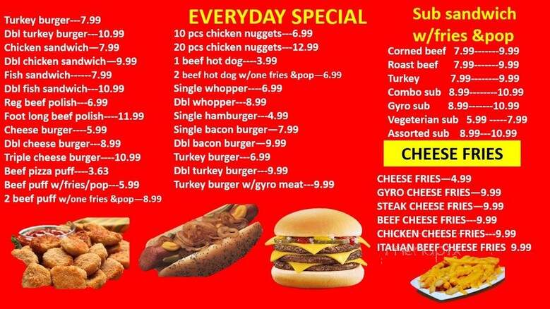 Attock Submarine - Chicago, IL menu_pic