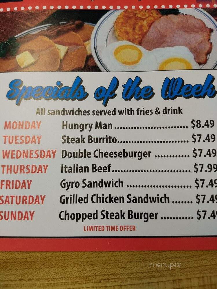 Sammy's Touch - Chicago, IL menu_pic