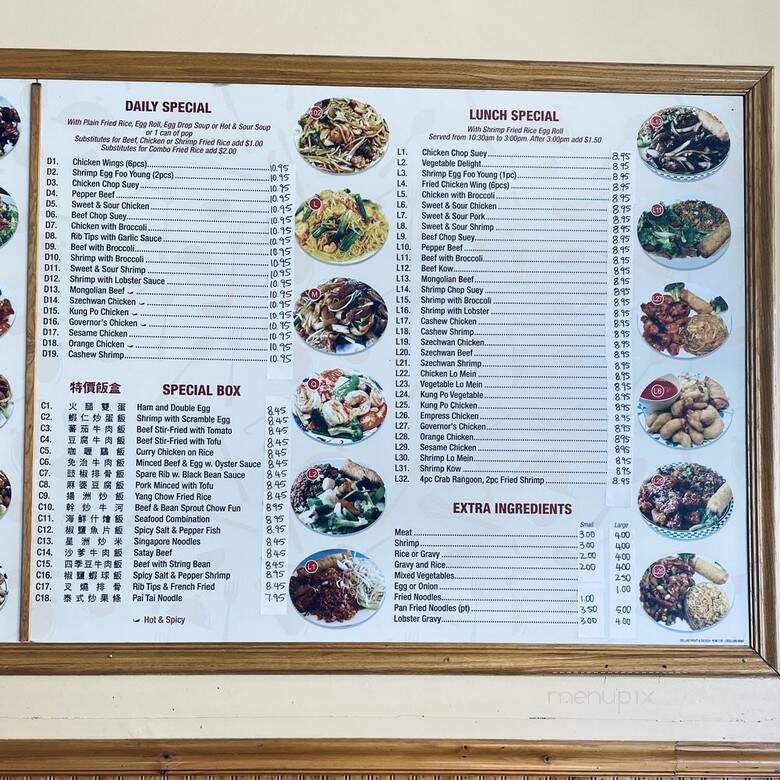 See Through Chinese Kitchen - Chicago, IL menu_pic