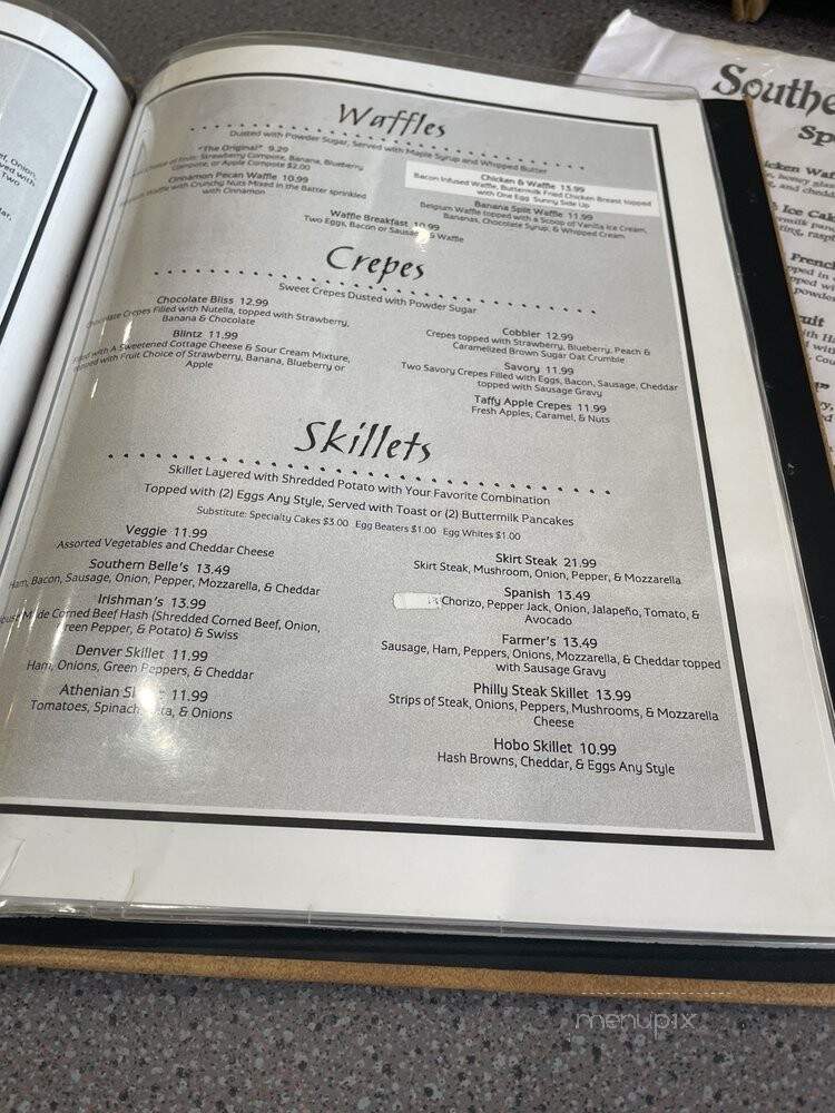 Southern Belles - Bridgeview, IL menu_pic