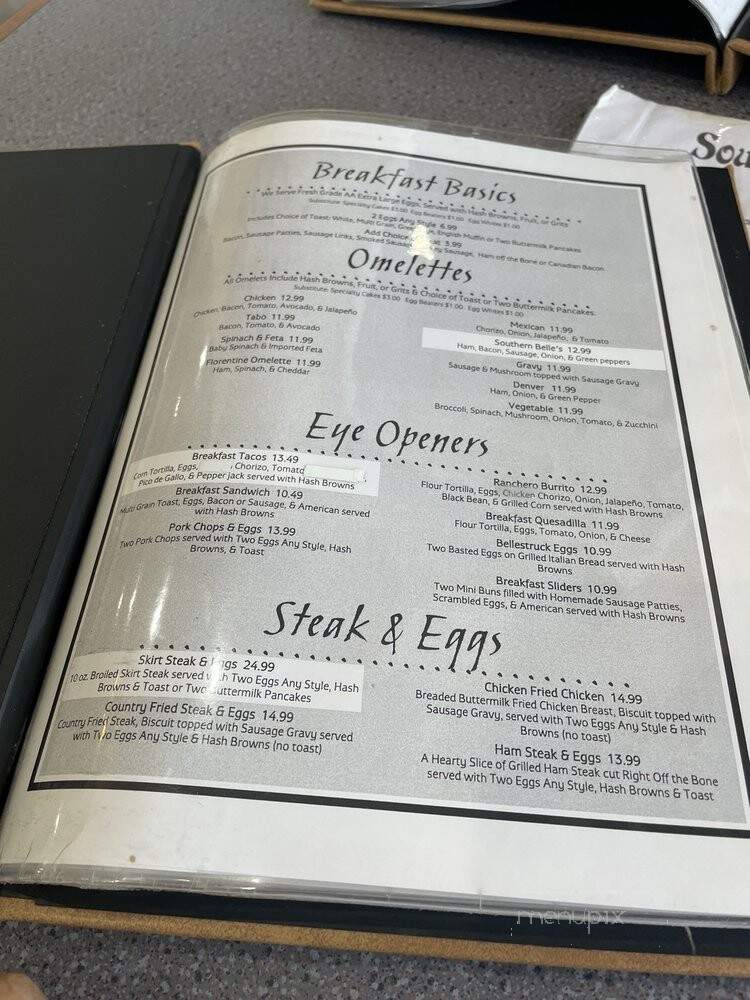 Southern Belles - Bridgeview, IL menu_pic