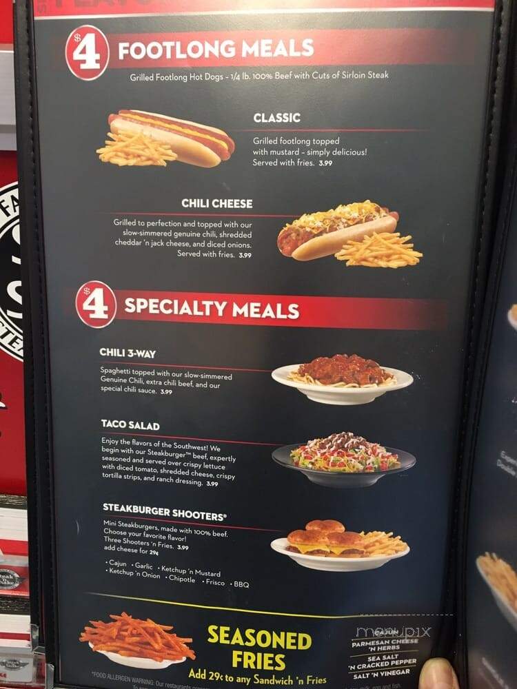 Steak 'n Shake - Elk Grove Village, IL menu_pic