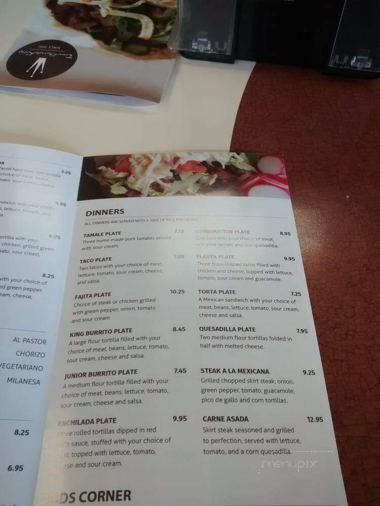 Taco Burrito King - Alsip, IL menu_pic