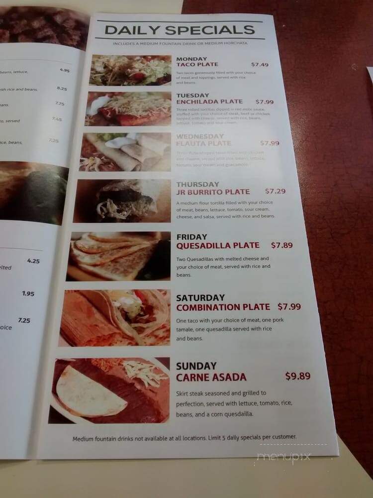 Taco Burrito King - Alsip, IL menu_pic