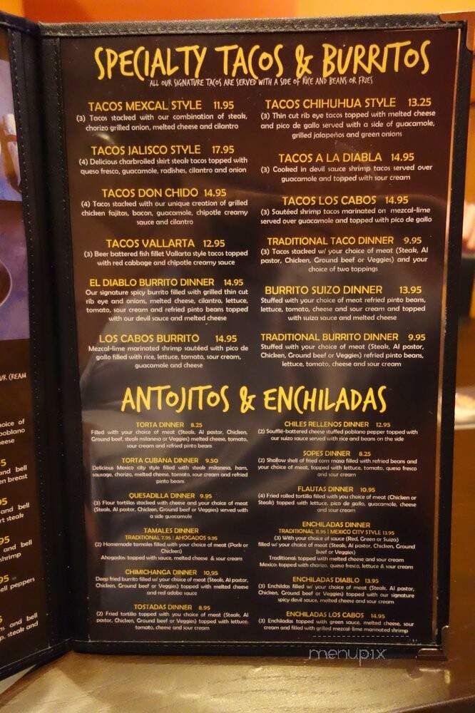 Taqueria Alamo - Wheeling, IL menu_pic
