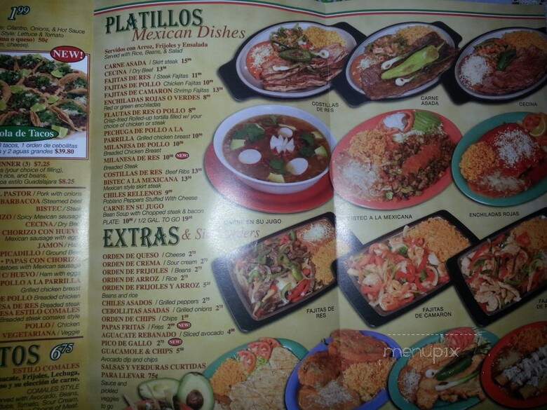 Taqueria Los Comales - Chicago, IL menu_pic